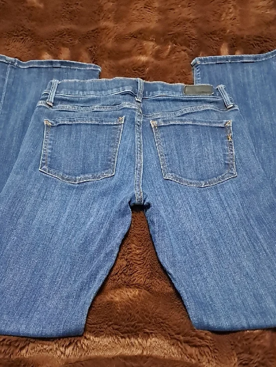 Express Mid Rise Bootcut Size 4R - Picture 2 of 5